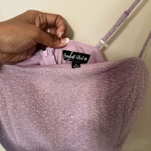 Lavender party dress